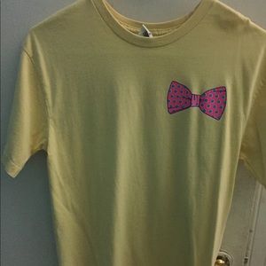 Cute pale yellow T-shirt